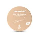 Mamaearth Glow Full Coverage Compact For All, Spf 30 For Up To 3X Instant Glow - 9 Gm|Radiant, Natural|Even Toned Complexion| Mattifying|Up To 16-Hour Oil Control & Sweat-Resistant (Pearl Glow), Cream