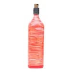 Happy Anniversary Printed Handmade Craft Bottle With Light Lamp