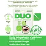 DUO Brush-On Strip Lash Adhesive (White/Clear) - Vitamin Enriched