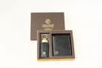 Hammonds Flycatcher Genuine Leather Wallet Combo Gift Sets Wallets and Key Ring (GS 502 BR)