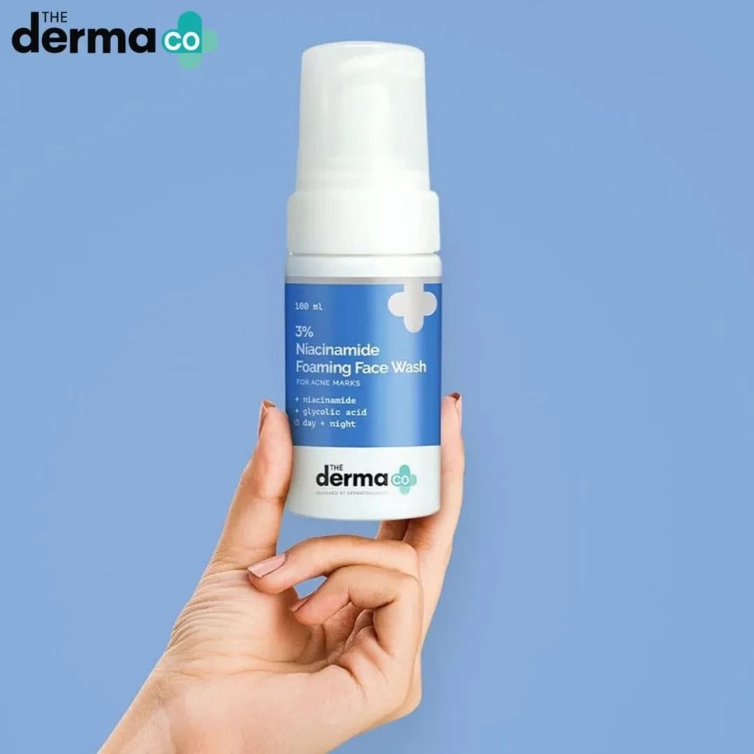 The Derma Co 3% Niacinamide Foaming Face Wash 100 ml