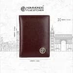 Hammonds Flycatcher Brown Unisex Genuine Leather Card Holder