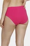 Zivame Anti-Microbial Low Rise Hipster Panty (Pack of 2) For Women - Pink Red