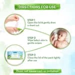 MAMAEARTH BABY WIPES TRAVEL PACK OF 15 PCS