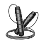 Jump Rope, Tangle-Free Rapid Speed Jumping Rope Cable with Ball Bearings for Women, Men, and Kids, Adjustable Steel Skipping Rope with Foam Handles for Gym Fitness, Home Exercise