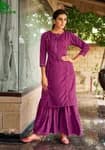 FuLoo's GL Freedom Kurti Set in Sharara #04 Women