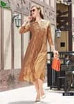 FuLoo's Vol-7 Dress Heavy Georgette for Women #1074