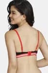 Zivame Padded Regular Wired 3/4th Coverage T-shirt Bra - Black