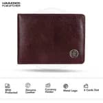 Hammonds Flycatcher RFID Protected Brown Genuine Leather Wallet for Men