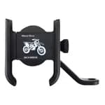 Phone Holder For Bike And Scooter in Handle Bar Or in Mirror Alumunium