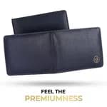 Hammonds Flycatcher RFID Protected BLUE Genuine Leather Wallet for Men