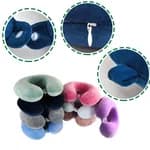 U-Shaped Memory Foam Travel Pillow | Soft Ergonomic Neck Support Cushion for Airplane, Car & Office