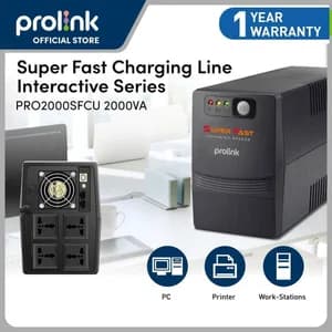 Prolink Line Interactive UPS 2000VA - PRO2000SFC