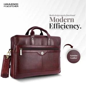 Hammonds Flycatcher Brown Genuine Leather Laptop Bag For Men - Bags | Laptop Bags For Men | Bag For Men