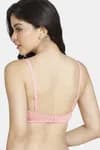 Rosaline Basics Double Layered Non Wired 3/4th Coverage Bra - Salmon Rose