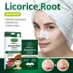 Aichun Beauty Licorice Root Whitening Nose Mask - Remove Blackheads & Shrink Pores (5PCS)