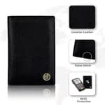 Hammonds Flycatcher Black Unisex Leather Passport Holder (PH602MH)