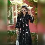FuLoo Lavish Studio Unbeatable Kurti for Women In Black