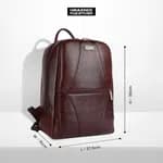 HAMMONDS FLYCATCHER Genuine Leather Laptop Backpack