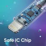 Elephu Data cable Braidy series 567| Type C to Lightning/Iphone)| fast charging| high speed data transfer| Fabric braided cable| Integrated IC chips| aluminum tip| pure copper wire