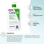 CeraVe Hydrating Facial Cleanser – Moisturizing Face Wash for Normal to Dry Skin
