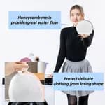 Premium Bra & Underwear Laundry Bags - Protective Oval Mesh Wash Pouches with Zipper Guard for Lingerie, Swimwear & Delicates