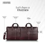 Hammonds Flycatcher Unisex Genuine Leather Bag - Messenger Leather Bags | Laptop Bags For Men And Women |