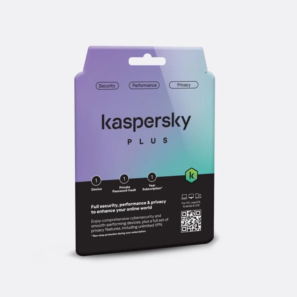 Kaspersky Plus : Unlimited VPN Security Performance and Privacy