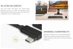Prolink 100W USB C-C PD Cable USB3.2 Gen 2 Nylon Braided 2m (Data Transfer, Audio) [E-Mark Chip]-GCC-100-G2-01