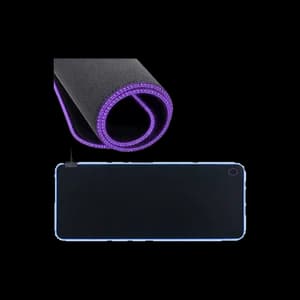Cooler Master MasterAccessory MP750 XL Soft RGB Mouse Pad with Water Resistant Surface and Thick RGB Borders