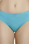 Zivame Anti-Microbial Low Rise Hipster Panty (Pack of 2) For Women - Pacific Ceramic