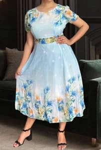 Trendy Chiffon one piece for girls