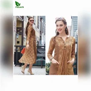 FuLoo's Vol-7 Dress Heavy Georgette for Women #1074