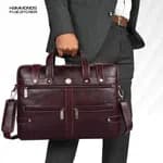 Hammonds Flycatcher Genuine Leather Brown Bag For Men - Men's Leather Business Bags | SIde Bags For Men |