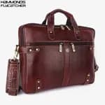 Hammonds Flycatcher Genuine Leather Laptop Bag 152 BRN