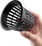2 Inch Garden Plastic Net Cups Pots,Round Heavy Duty for Hydroponics Aquaponics Orchids - 50 Pcs