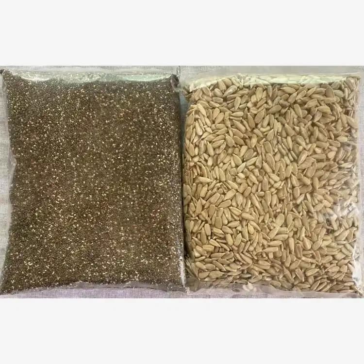 Combo Chia Seed 500Gm Sunflower Seed 500Gm packet