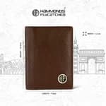 Hammonds Flycatcher Redwood Brown Unisex Genuine Leather Card Holder