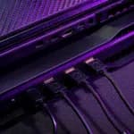 NOTEBOOK COOLER, NotePal X150 Spectrum, USB 2.0 HUB X 3, TYPE C, RGB STRIP