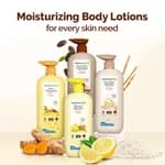 Mamaearth Ubtan Moisturizing Body Lotion with Turmeric & Saffron for Glowing Skin - 400 ml