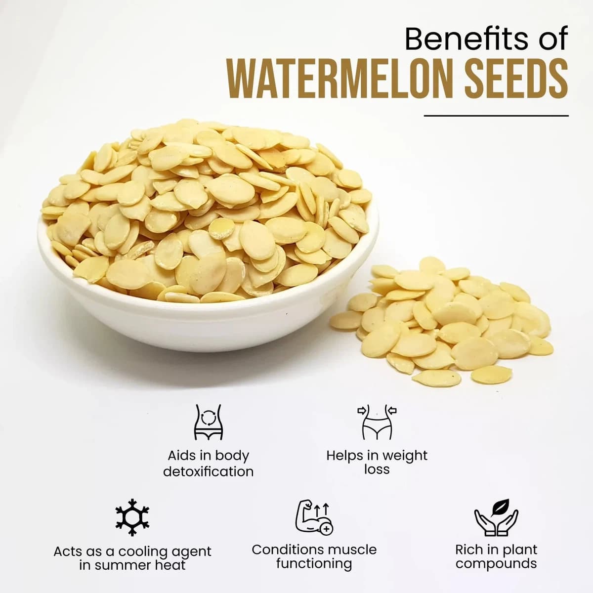 Water Melon Seed 1Kg Magaz Packet