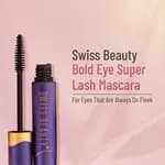 Mascara | Water Resistant Mascara by Swiss Beauty | Intense Colour Payoff | Long-Lasting | Black, 7.5Ml