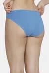 Zivame (Pack of 3) Bikini Low Rise Anti-Microbial Panty For Women - Blue Pacific Grey