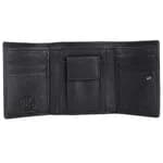 Hammonds Flycatcher Genuine Leather Black Trifold Wallet For Men - Men's Leather Wallet | Purse For Men |