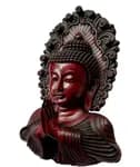 Handmade Red Buddha Wall Hanging Statue Zen Meditation Home Decor