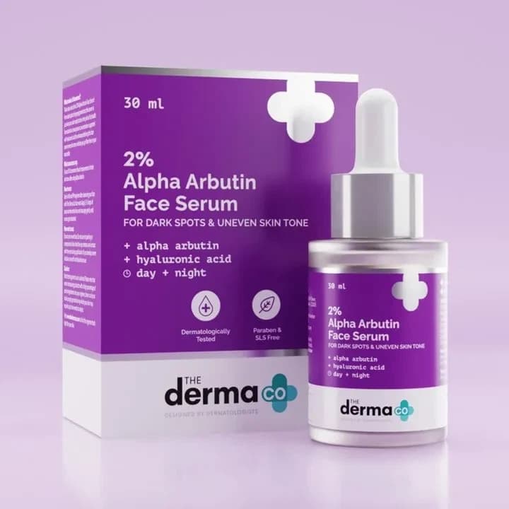 The Derma Co 2% Alpha Arbutin Face Serum 30 ml