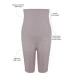 Zivame Medium Compression Tummy Tucker Short For Women - Grey