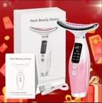​LED Face & Neck Lifting Device – 4-in-1 EMS Tightening Massager for Wrinkle Removal, Skin Rejuvenation & Facial Sculpting – Professional Beauty Tool