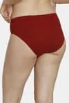Zivame Anti-Microbial Low Rise Hipster Panty (Pack of 2) For Women - Pink Red