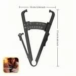 Body Fat Caliper - Handheld BMI Body Fat Measurement Device - Body Fat Analyzer -Skinfold Caliper Measures Body Fat with Chart and Manual